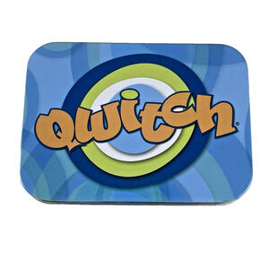 QWITCH Fast-Paced 5 Min Quick-Switch Card Game 3-5 Players NEW OPEN BOX